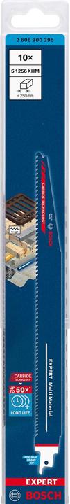 Produktbild Bosch Professional Zubehör EXPERT ‘Multi Material’ S 1256 XHM Säbelsägeblatt, 10 Stück