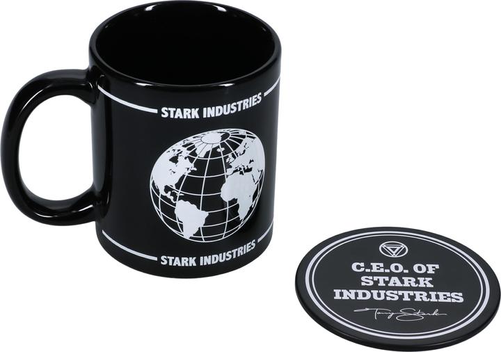 Actual product image Paladone Products Stark Industries Mug and Coaster