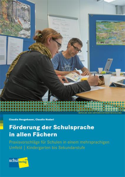 Actual product image Förderung der Schulsprache in allen Fächern (German, Claudia Neugebauer, Claudio Nodari, 2022)