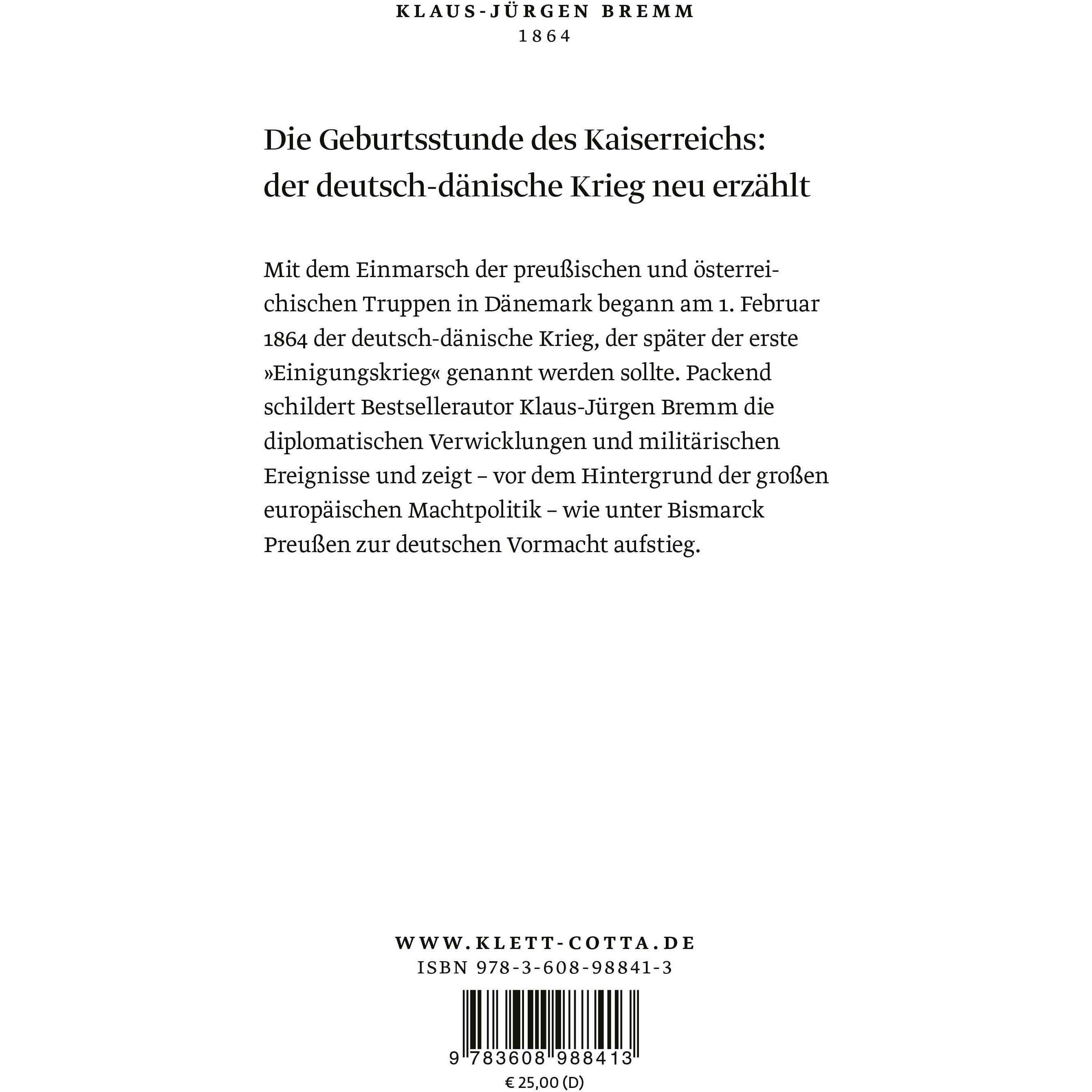 Thumbnail - 1864, Sachbücher von Klaus-Jürgen Bremm
