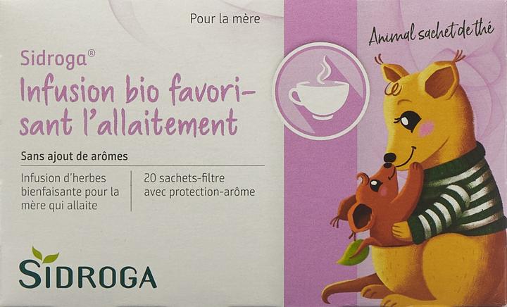 Image du produit Sidroga Thé d'allaitement bio (30 g)