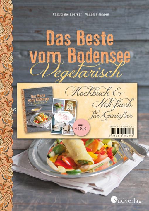 Produktbild Das Beste vom Bodensee - VEGETARISCH (Deutsch, Christiane Leesker, Vanessa Jansen, 2017)