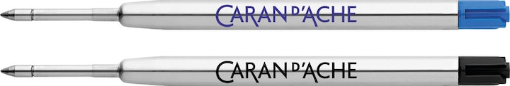 Actual product image Caran d'Ache 849 Roller Nachfüllung (ink cartridges, Blue, 0.50 mm)