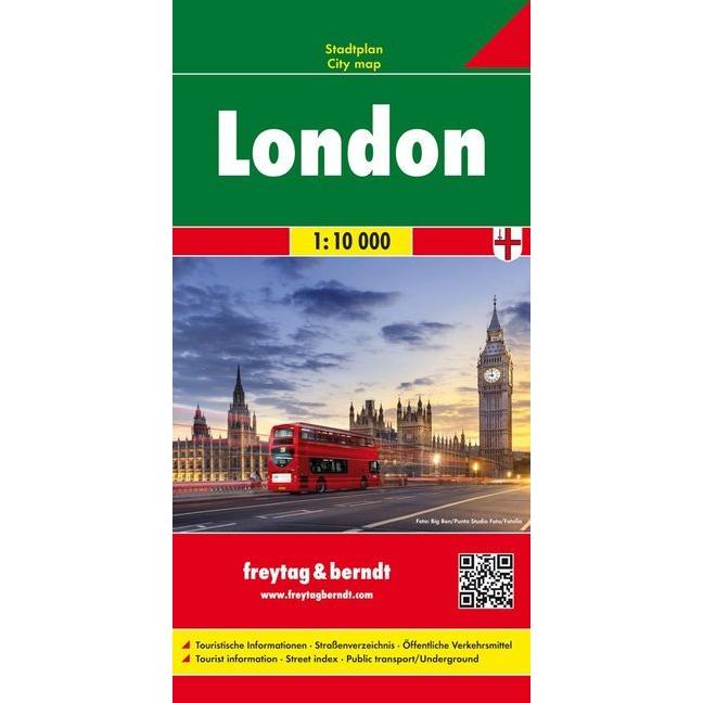 London, Stadtplan 1:10.000 10000, Landkarte