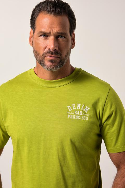Immagine prodotto JP1880 T-shirt con ricamo e mezze maniche, fino alla tg. 8XL (4XL)