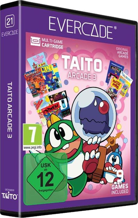 Blaze Evercade Taito Arcade 3 Cartridge