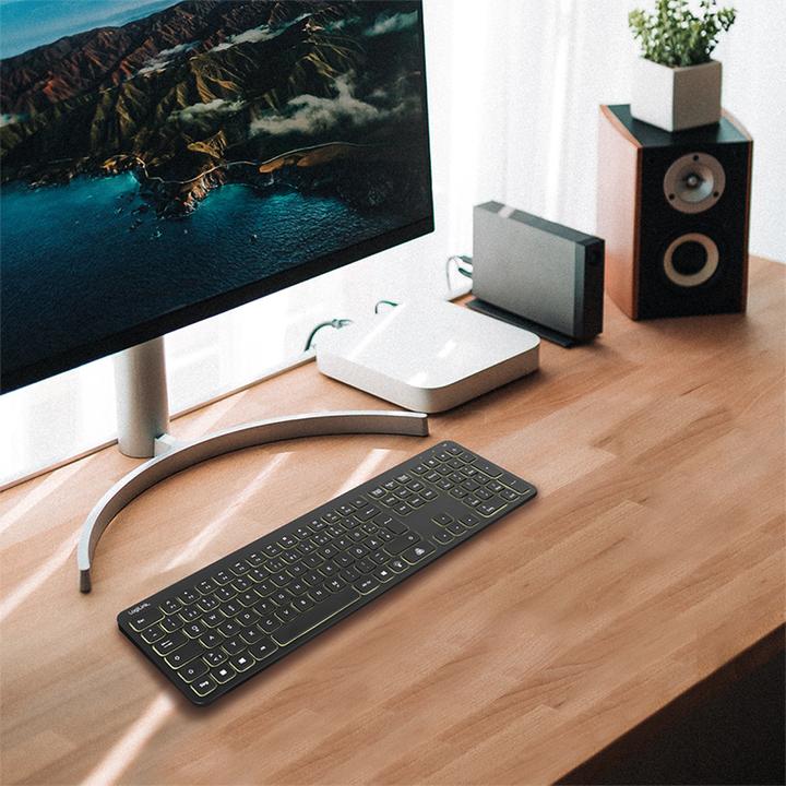 Actual product image LogiLink Keyboard Wireless Gaming Black (DE, Wireless)
