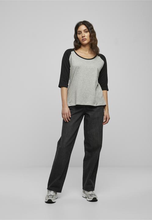 Produktbild Urban Classics Ladies 3/4 Contrast Raglan Tee (XS)