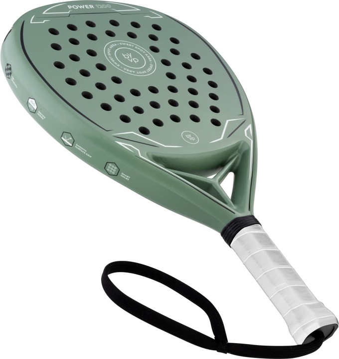 Actual product image By VP BYVP Padel Racket POWER 1200, Greem