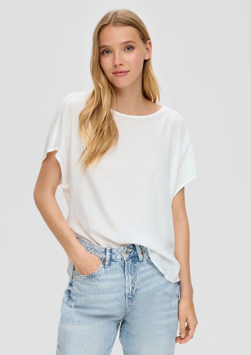 Produktbild S.Oliver Bluse Oversized Viskose-Bluse mit verlängertem Rückenteil (32)