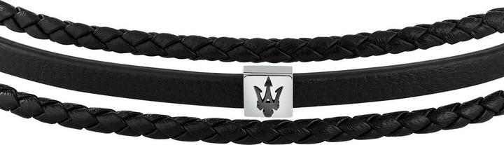 Produktbild Maserati Recycled Leather (19 cm, Edelstahl, Leder)