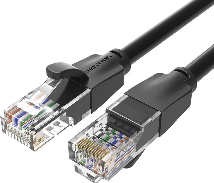 Immagine prodotto Vention Cavo patch UTP Cat.6, nero, 10m (U/UTP, CAT6, 10 m)