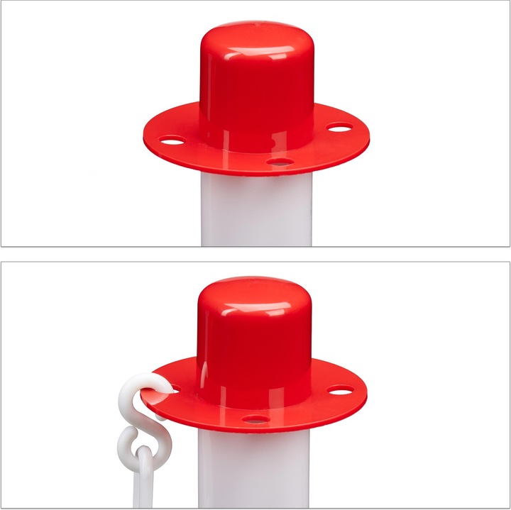 Actual product image Relaxdays Barrier posts