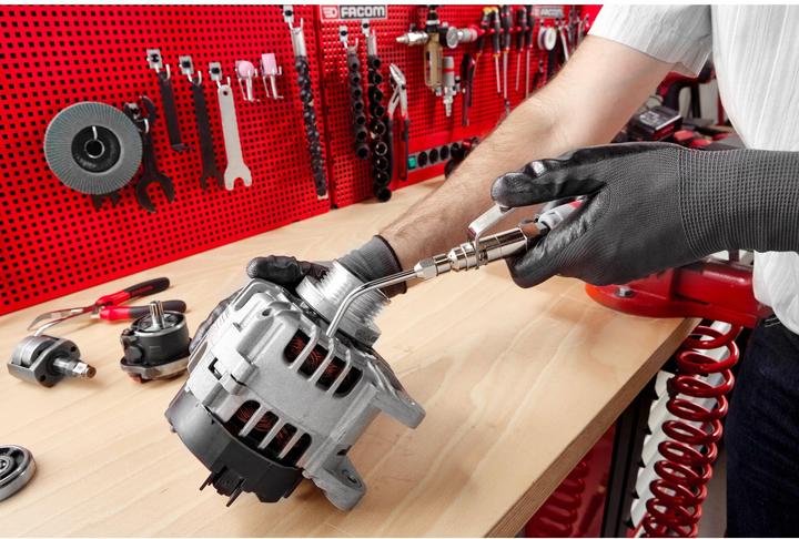 Productafbeelding Facom Uitblazen met NPT-draad. Slang doorgevoerd met 8mmLuchtstraaldruk 2 Bar