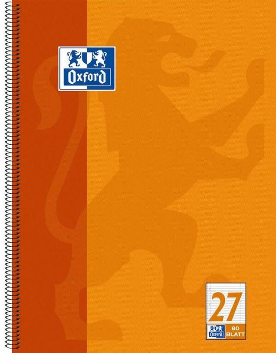 Produktbild Oxford Collegeblock (A4+, Liniert, Weicher Einband)