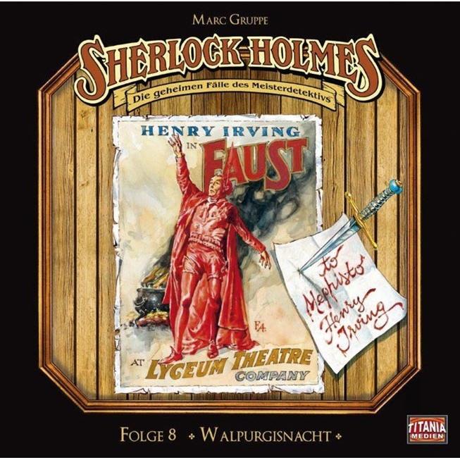 Sherlock Holmes 08. Walpurgisnacht, Hörbücher von Arthur Conan Doyle, Marc Grupe