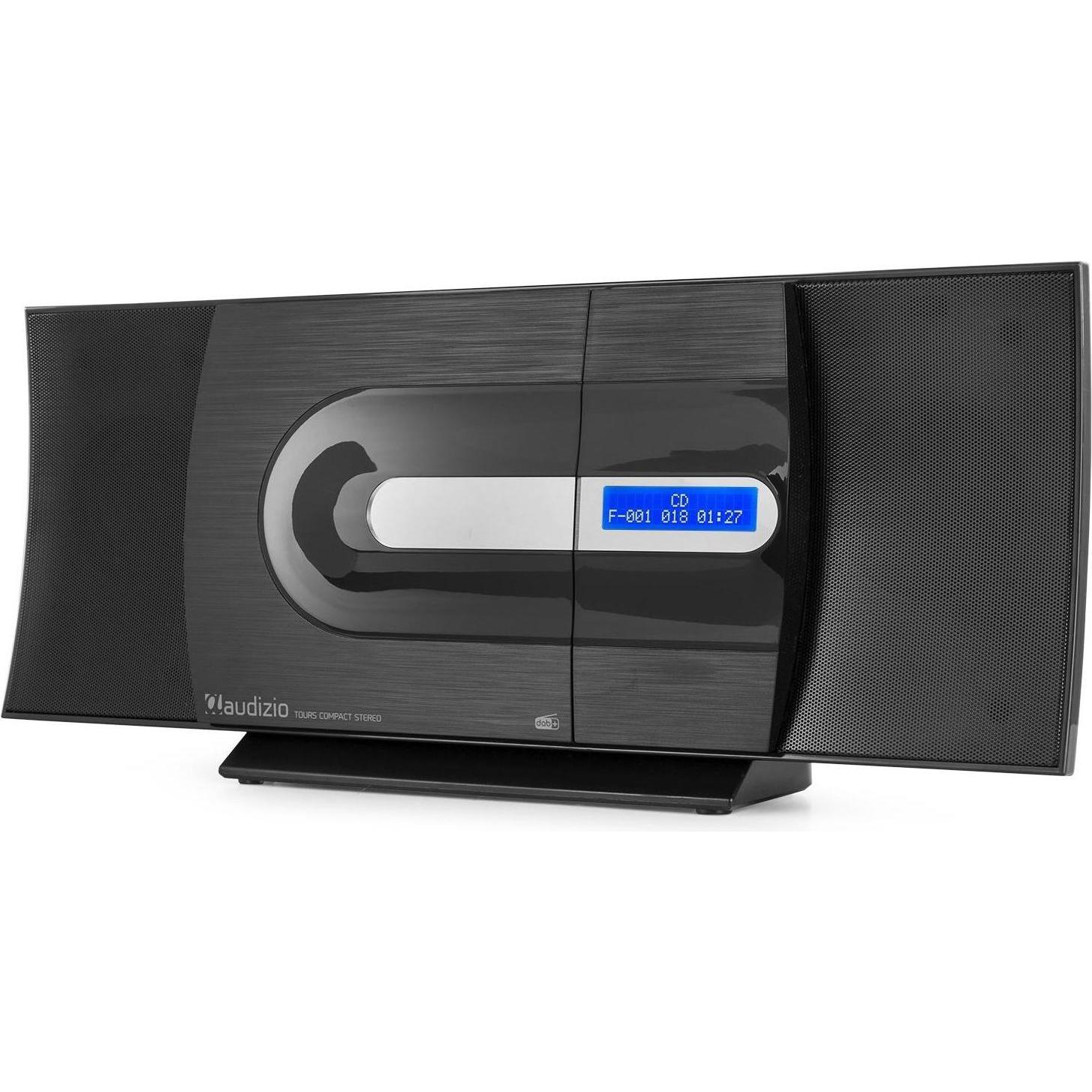 Audizio Radio/lettore CD Tour (DAB, FM, Bluetooth), Radio, Nero