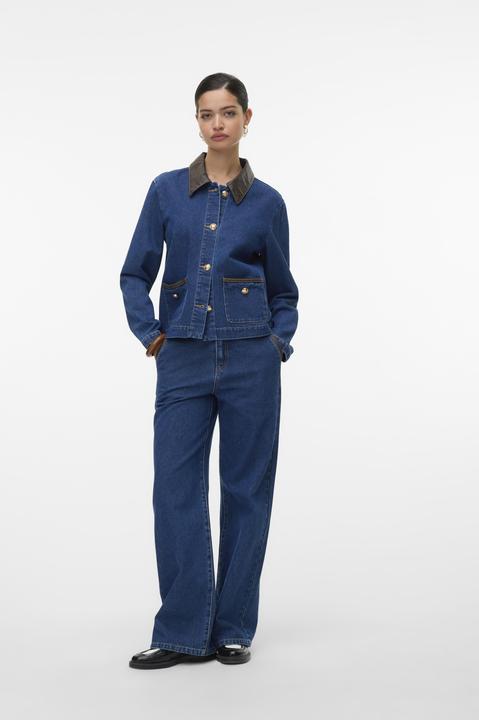 Image du produit Vero Moda VMMARGOT Hohe Taille Weiter Beinschnitt Jeans Weit geschnitten (W31/L32)