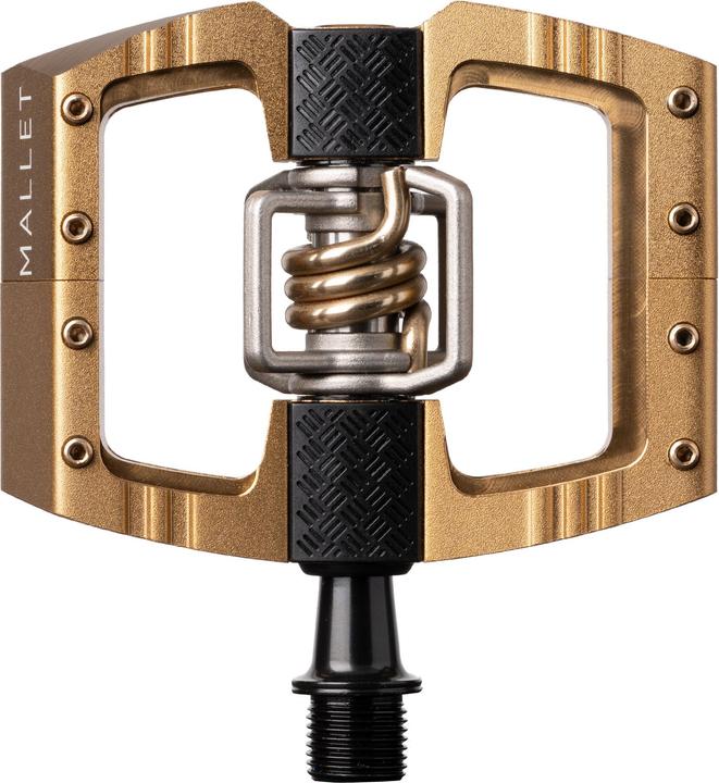 Actual product image Crankbrothers Mallet DH Klick-Pedal, Loic Bruni Signature Edition, bronze/black