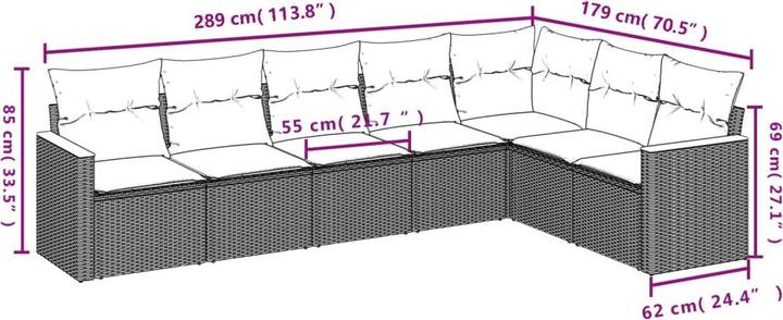 Produktbild vidaXL Veda