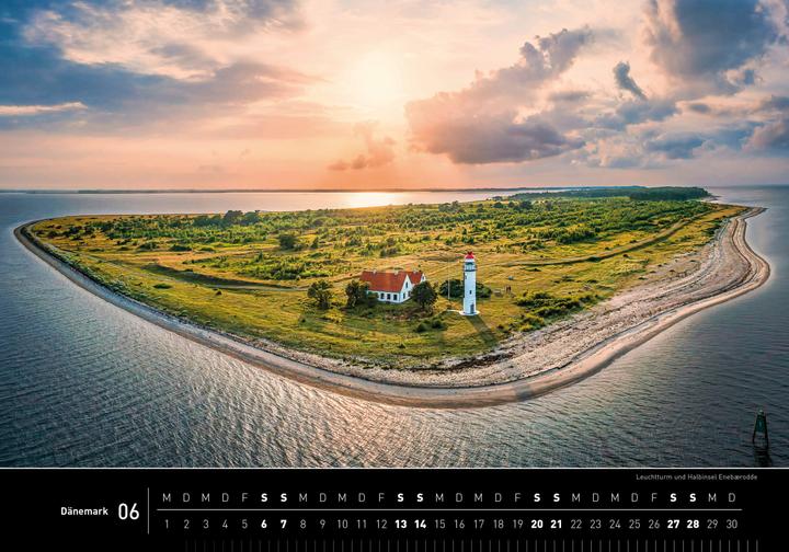 Produktbild Dänemark Premiumkalender 2026