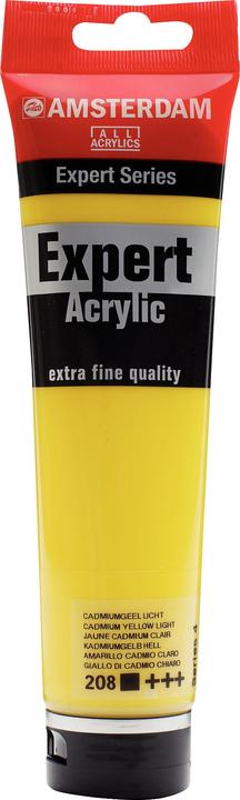 Amsterdam Expert Acrylfarbe Tube 150 ml Kadmiumgelb Hell 208 (150 ml)