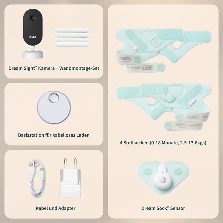 Actual product image Owlet Dream Duo 3 (Video & Audio, 30 m)