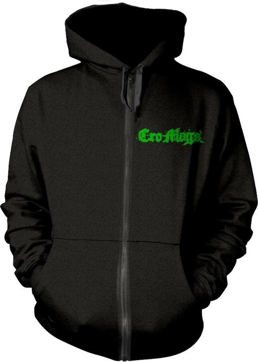 Produktbild Cro-Mags Green Logo (Zipper-Hoodie) (L)
