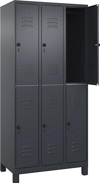 Actual product image C+P Double-decker locker Classic PLUS (90 cm, 195 cm)