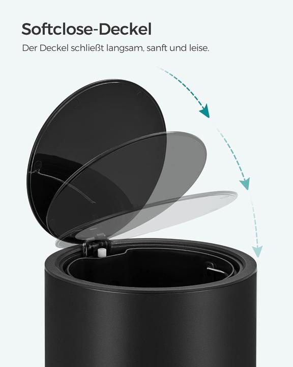 Produktbild Songmics Kosmetikeimer mit Softclose-Deckel (3 l)