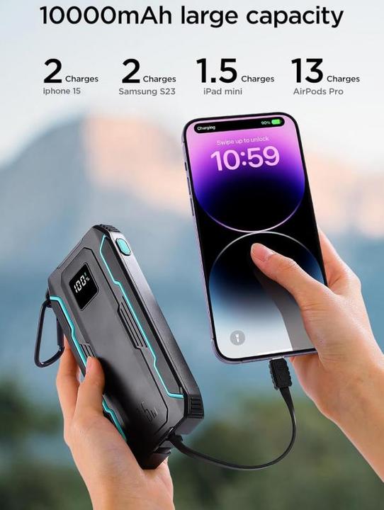 Produktbild Joyroom JR-L017 (10000 mAh, 22.50 W, 37 Wh)