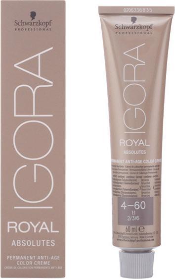 Actual product image Schwarzkopf Professional Igora Royal Absolutes Age Blend (4-60 medium brown chocolate natural)