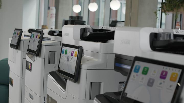 Actual product image Epson WorkForce Enterprise AM-C4000 Inkjet Multifunction Printer 40ppm (Ink tank, Colour)