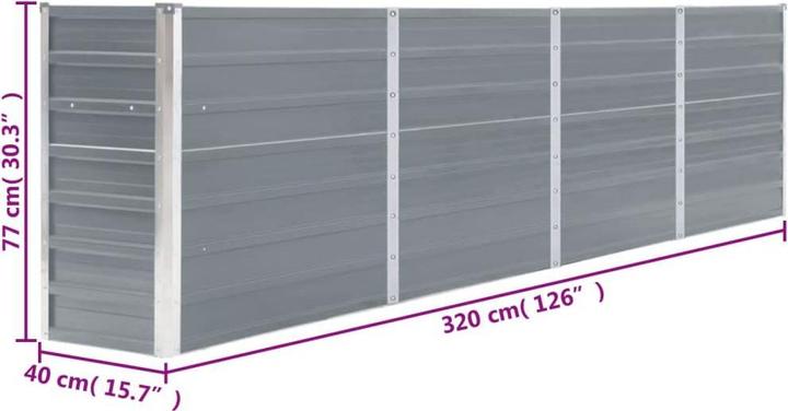 Produktbild vidaXL Hochbeet