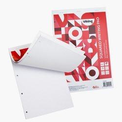 Viking, Heft + Block, Notizblock DIN A4+ Kariert (A4+, Kariert, Weicher Einband)