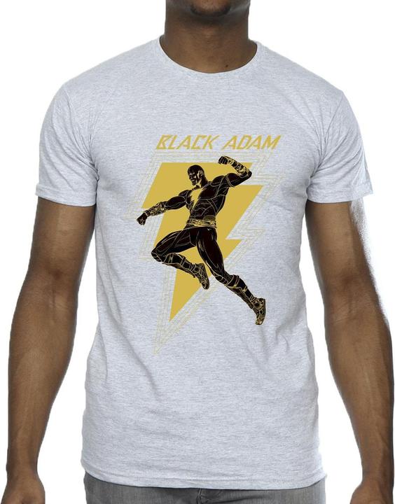 Immagine prodotto Maglietta Black Adam Golden Bolt Uomo (L)