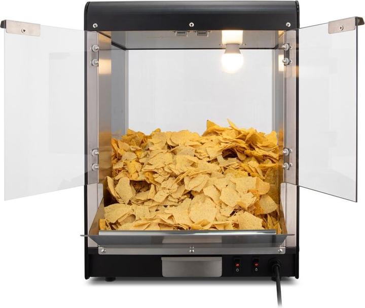 Actual product image Hendi Nacho Warmer - Professional chip warmer - 230V/300W - RVS/Zwart - 320x390x(H)510mm