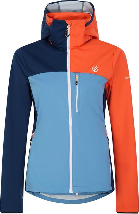Actual product image Dare2b Womens/Ladies Lexan Colour Block Soft Shell Jacket (36)
