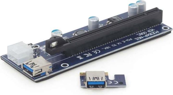 Produktbild Gembird RC-PCIEX-03 Eingebaut Schnittstellenkarte/Adapter