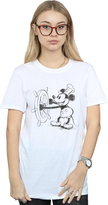 Produktbild Disney Mickey Mouse Steamboat Sketch TShirt (XL)