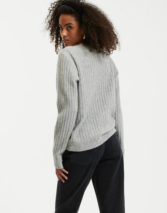 Produktbild La Redoute Collections Cardigan aus Rippstrick (L)