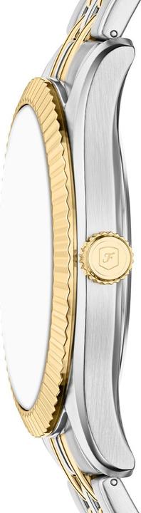 Produktbild Fossil FS6141 Men’s Watch · 3-Hand Quartz, Day & Date Display, Bicolor Stainless Steel with Blue Dial (Analoguhr, 42 mm)