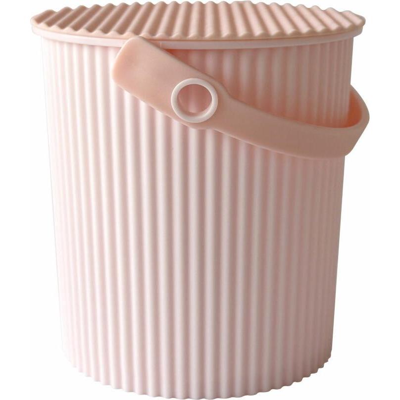 Hachiman, Portagiochi, Aufbewahrungseimer Omnioutil Baby, Kunststoff, Pfirsich, 700 ml, 247258