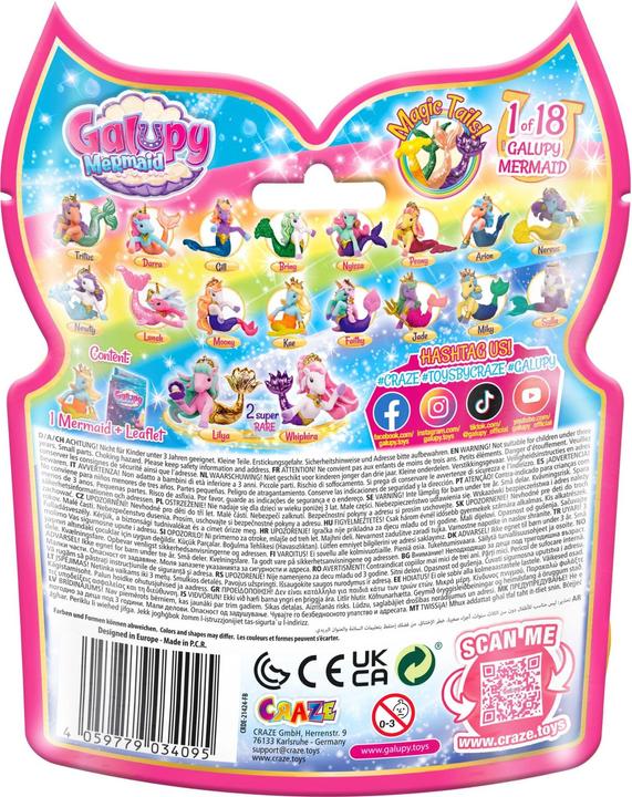 Image du produit Craze Galupy Mermaid