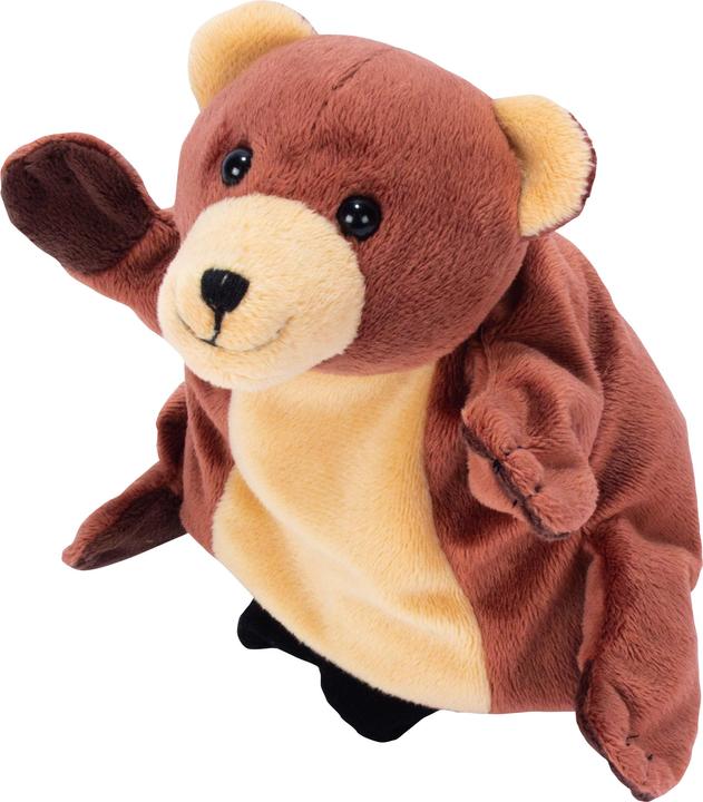 Actual product image Beleduc Hand puppet bear redesign