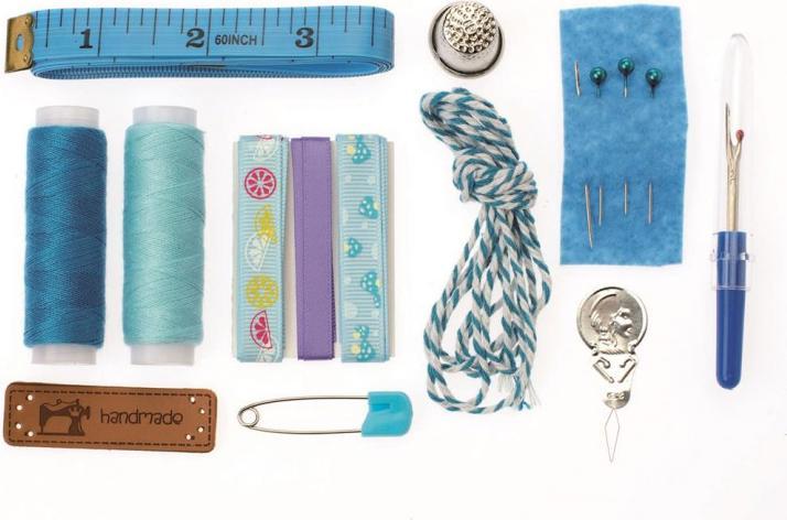 Immagine prodotto Glorex Set da cucito Lili Rose blu