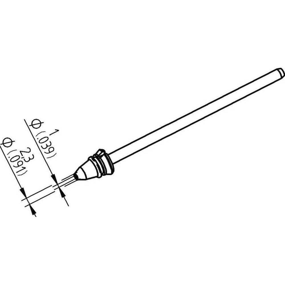 Thumbnail - Ersa Entlötspitze DUR, hochverzinnt (Entlötset), Lötgerät Zubehör