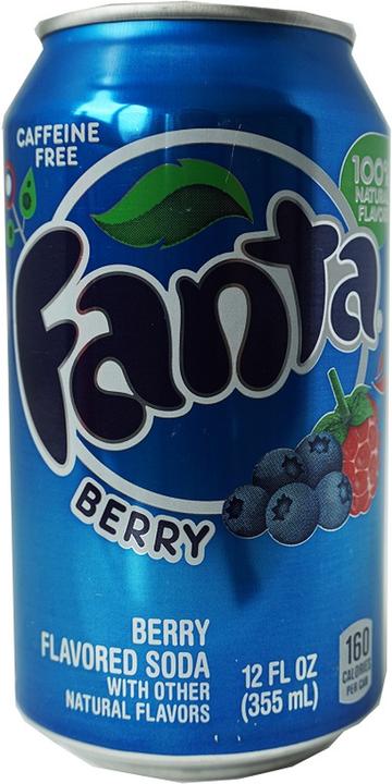 Produktbild Fanta USA Berry (12 x 35.5 cl)