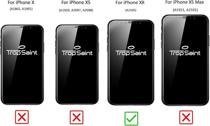 Produktbild Saint-Paul Display LCD für iPhone XR komplett schwarz mit Werkzeug und wasserdichter Dichtung (Display, Apple iPhone XR)