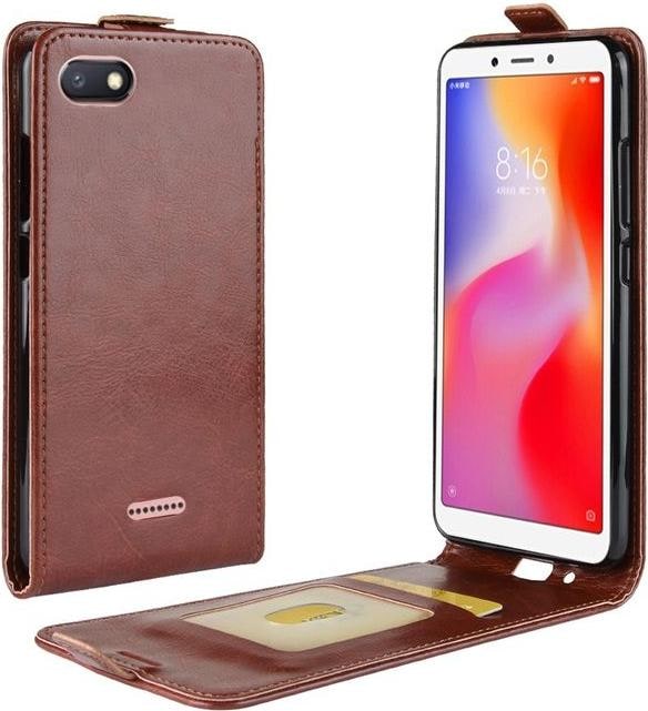 Produktbild MU Classic Leder Flipcase Hülle (Xiaomi Redmi 6A)
